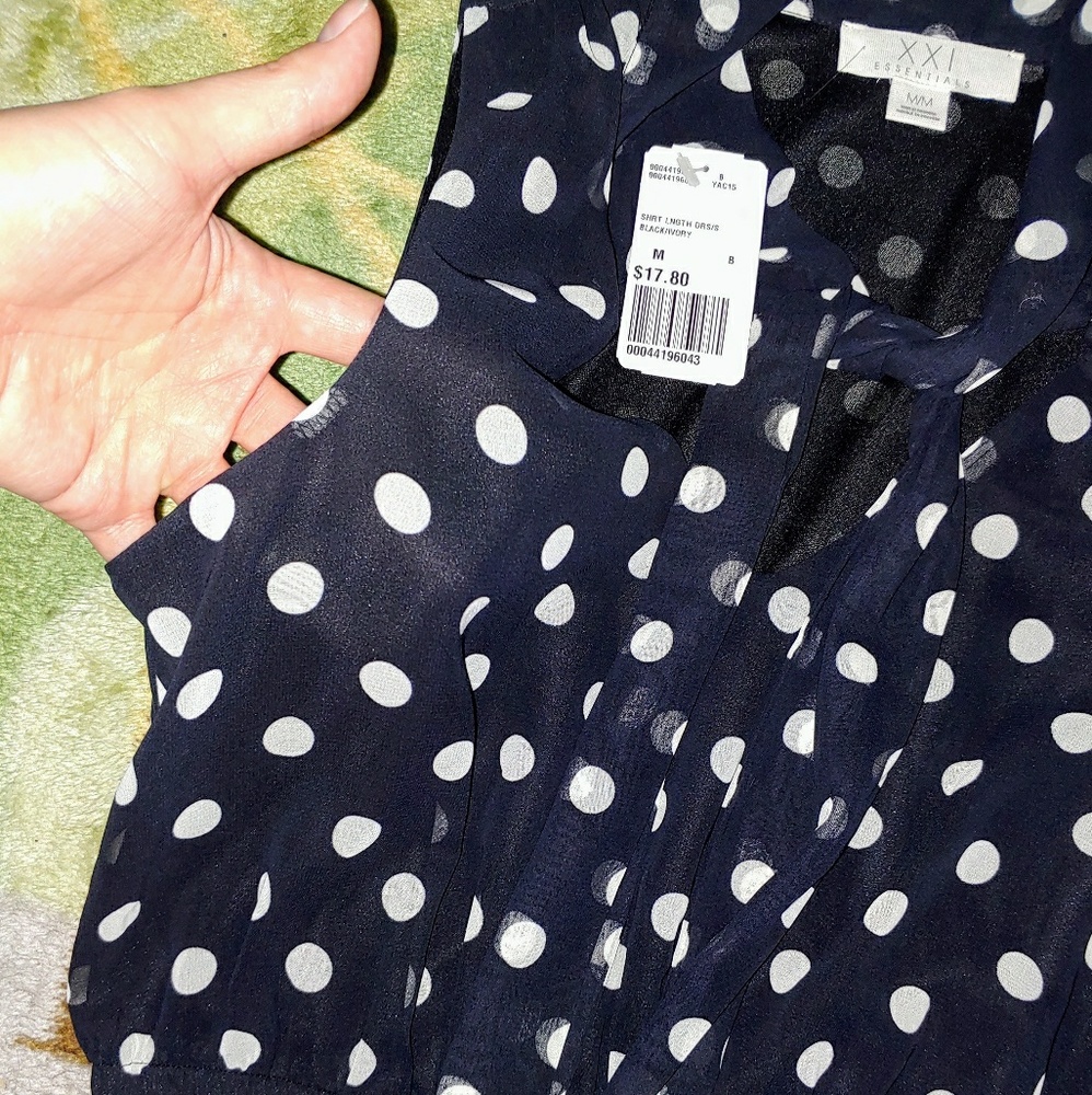 Forever21 NWT Polka Dot Dress - Picture 3 of 6